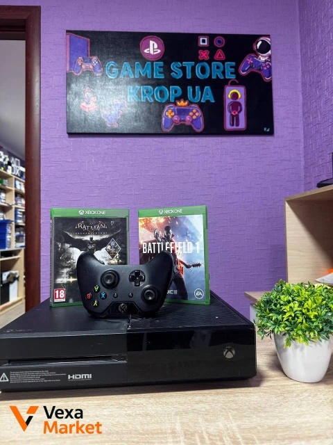 Xbox One + 2 диски