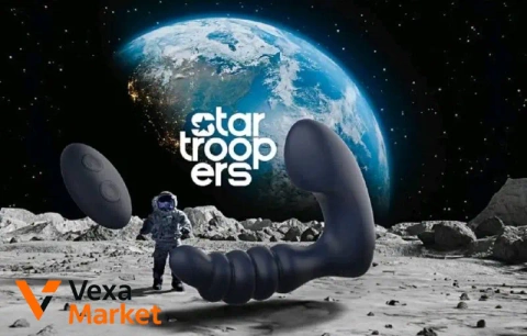 Масажер простати Dream Toys Star Troopers Voyager з вібрацією та пультом