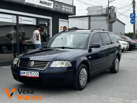 Volkswagen Passat 2001 2.0 л. Газ/Бензин Синий