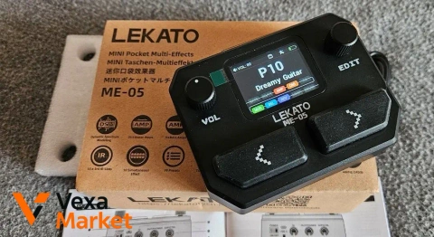 LEKATO ME-05 MINI Pocket Multi-Effects процесор для гітаристів/басистів