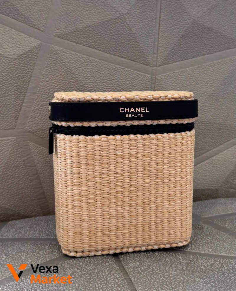 Chanel Beauté б'юті-кейс з натурального ротангу — фото 2