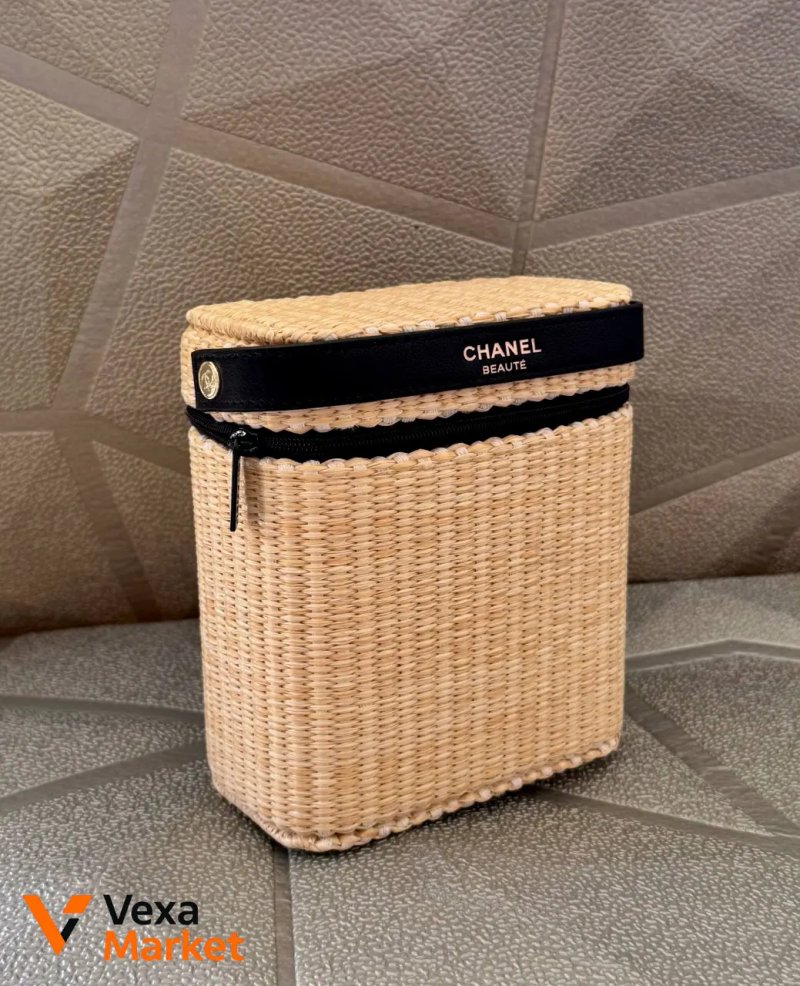 Chanel Beauté б'юті-кейс з натурального ротангу — фото 8