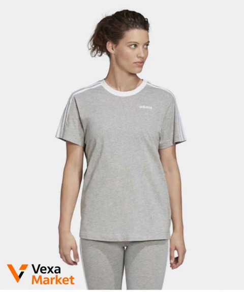 Adidas футболка спортивна жіноча сіра S