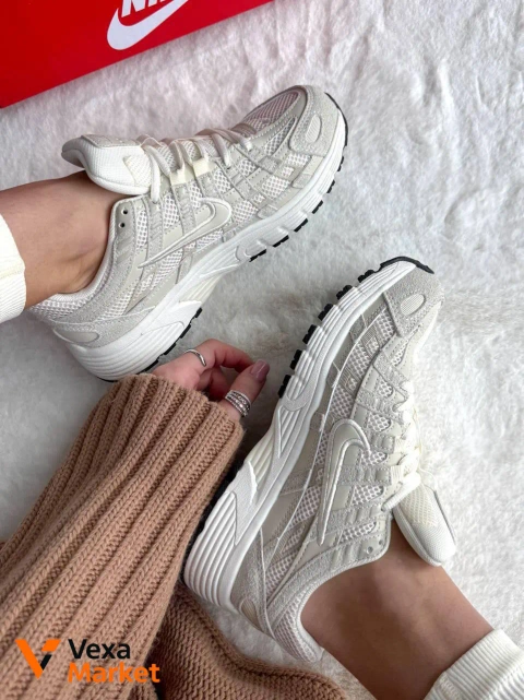 Nike P-6000 Beige Замша/Текстиль Розмір 36-41