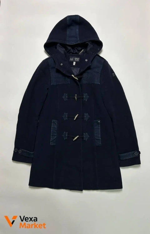 Vintage Armani Lana-wool coat EU 44