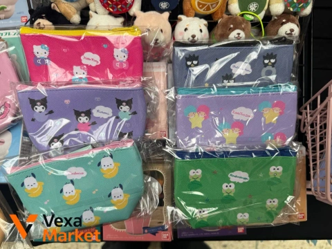 Косметички Sanrio Hello Kitty My Melody Kuromi Pochacco