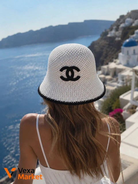 Панама в стиле Chanel белая