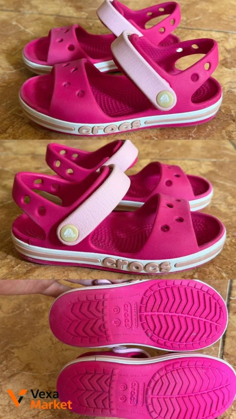 Сандалі Crocs на дівчинку, розмір C9, устілка 16 см