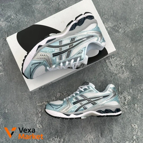 ASICS Gel-Kayano 14 White/Blue кросівки