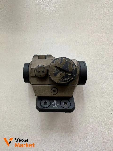 Приціл коліматорний Aimpoint Micro H-2 2 МОА з кріпленням Leapers UTG Angled 45° M-LOK Black