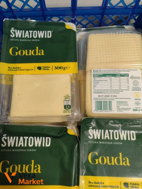 Сир Swiatowid "Гауда" нарізка 300 г