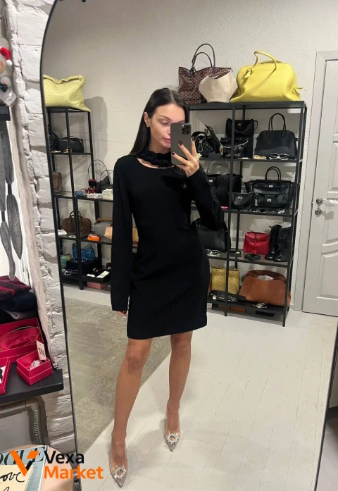 Сукня Diane von Furstenberg чорна S-M