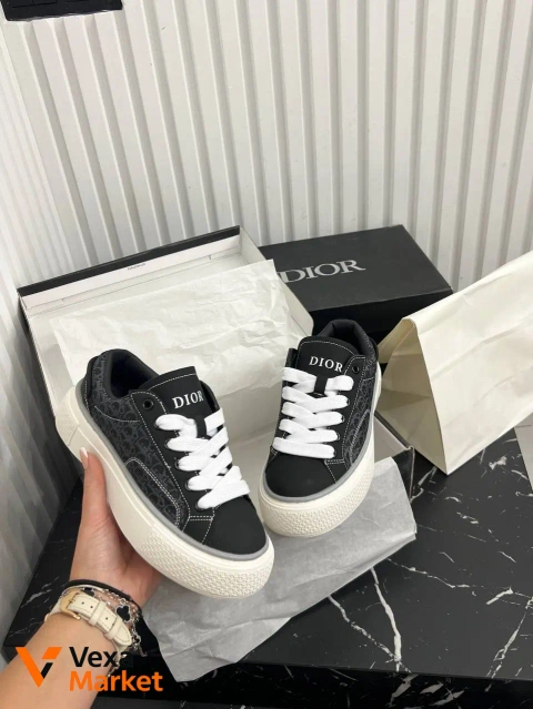 Кеди Christian Dior чорні