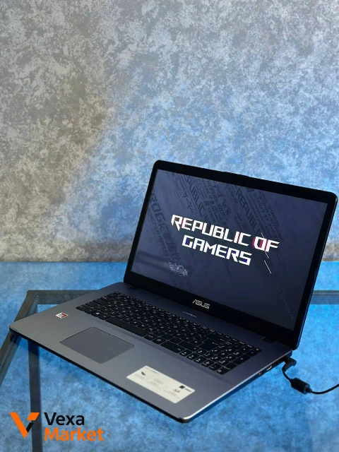 Ноутбук ASUS VivoBook 17 X705BA / Intel Core i3-5005U / 4GB RAM / SSD 240GB / 17.3” / Radeon R5