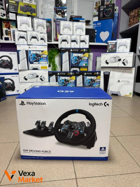 Кермо Logitech G29 Driving Force для PlayStation