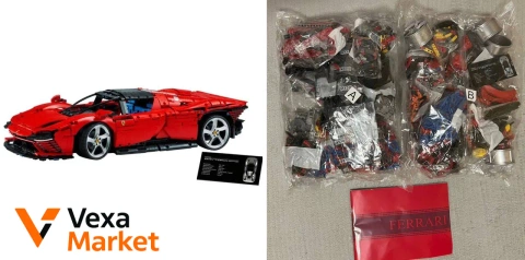 Конструктор Technic (Копії) Ferrari, Lamborghini, Bugatti та інші
