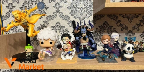 Колекційні фігурки аніме: One Piece, Jujutsu Kaisen, Naruto
