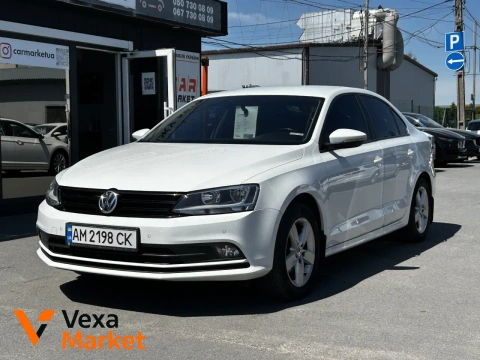 Volkswagen Jetta VI покоління (FL) 2016 1.6 л Дизель Передній Привід Білий
