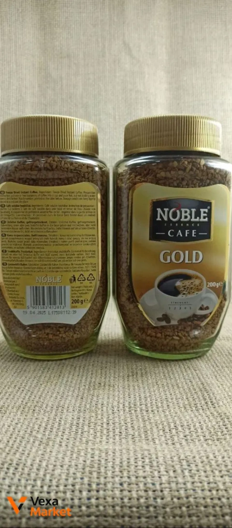 Кава розчинна NOBLE CAFE GOLD 200г Польща