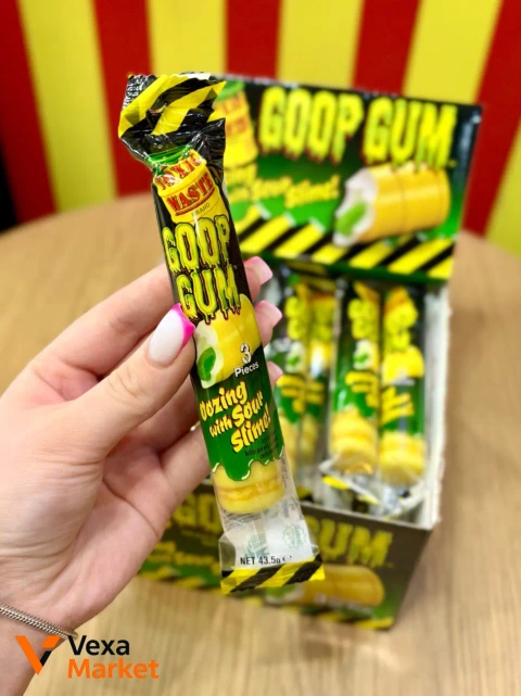 Жуйка Toxic Waste Goop Gum х3 43,5г