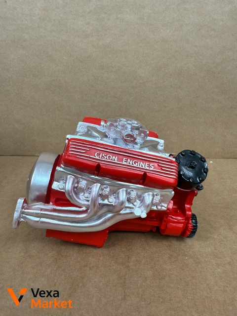 Мініатюрна модель двигуна V8 Cison Engines