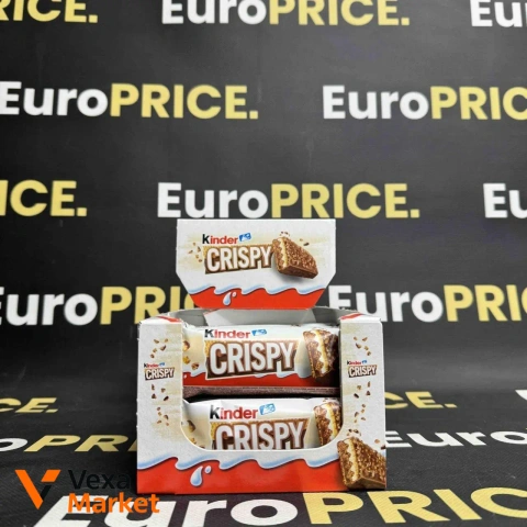 Шоколадний батончик Kinder Crispy 34г