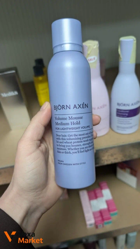 Мус для об'єму волосся Bjorn Axen Volume Mousse Medium Hold 200ml