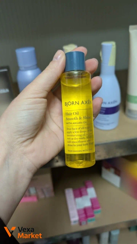 BJÖRN AXÉN Hair Oil Smooth & Shine з аргановою олією, 75ml