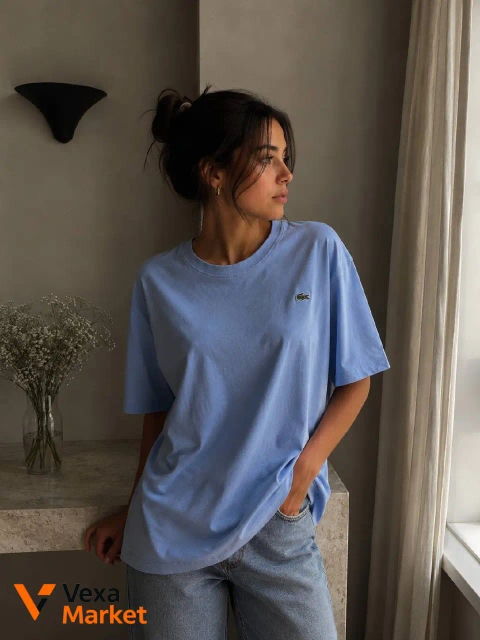 Футболка унисекс Lacoste из органического хлопка