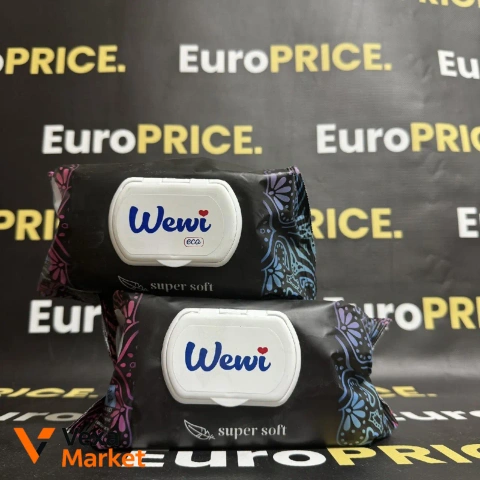 Серветки вологі дитячі Wewi super soft 120шт.
