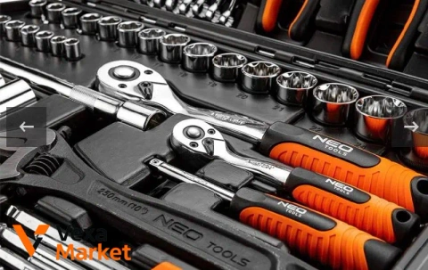 Універсальний набір інструментів NEO Tools (143 предмети)