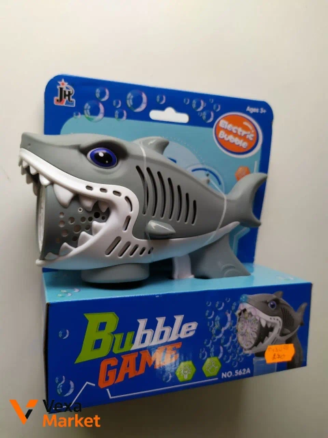 Дитячий мильний пістолет Акула Bubble Game NO.562A