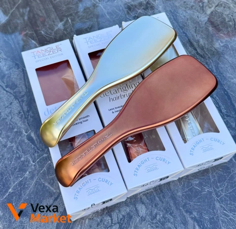 Щітка Tangle Teezer The Ultimate Detangler Chrome Neo Gold / Chocolate Bronze