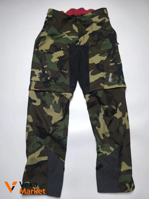 Велосипедні штани-шорти трансформери Gore Bike Wear Windstopper Military розмір L
