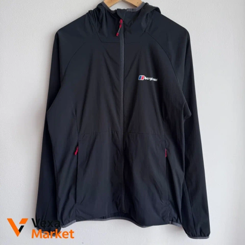 Вітрівка Berghaus софтшелл чорна розмір M