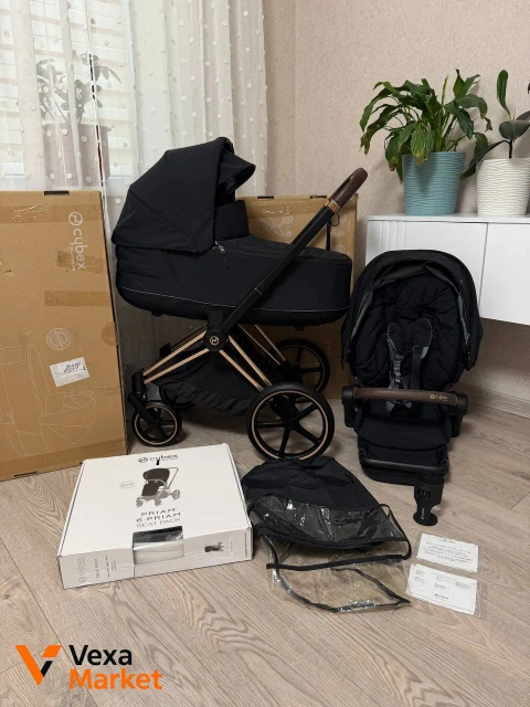 Дитяча коляска Cybex Priam Rose Gold 3.0 2в1