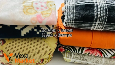 Ковдри + пледи Cream + Extra