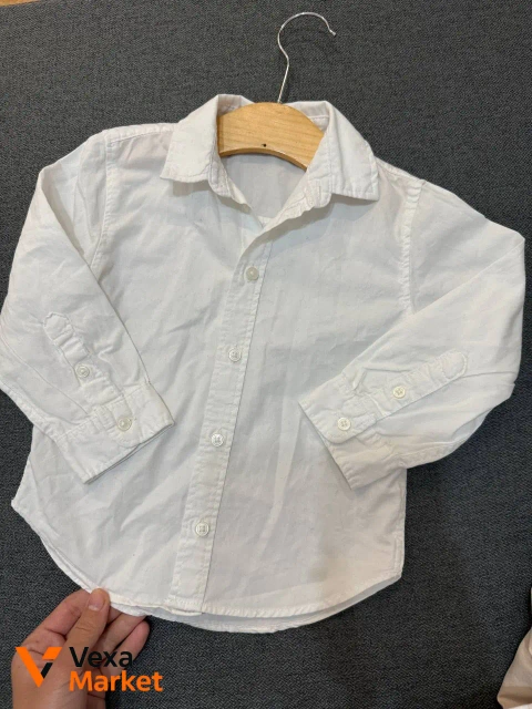 Біла сорочка H&M для хлопчика 86/92 см