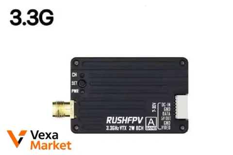 Відеопередавач RushFPV 3.3G 2W