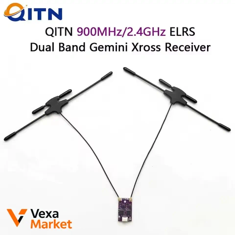 Приймачі ELRS 2.4G/915MHz для FPV дронів (Cyclone, SpeedyBee, BAYCK, QITN)