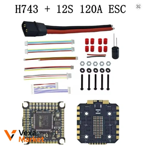 JIJIEFPV H743 12S 120A ESC