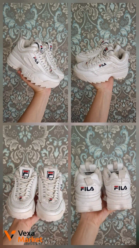 Дитячі кросівки Fila та Nike, устілка 18,5 см