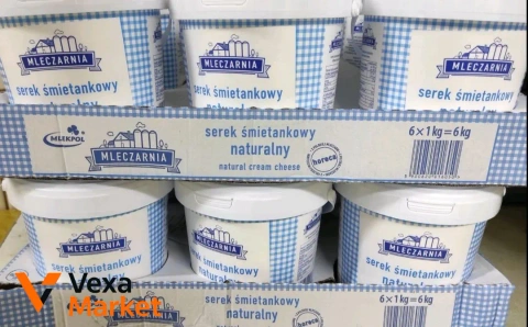 Крем-сир Mleczarnia śmietankowy naturalny 400г