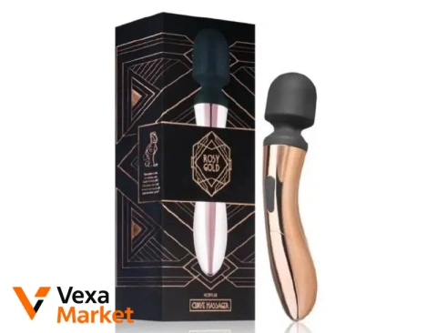 Вібратор Rosy Gold Nouveau Curve Massager (40085)