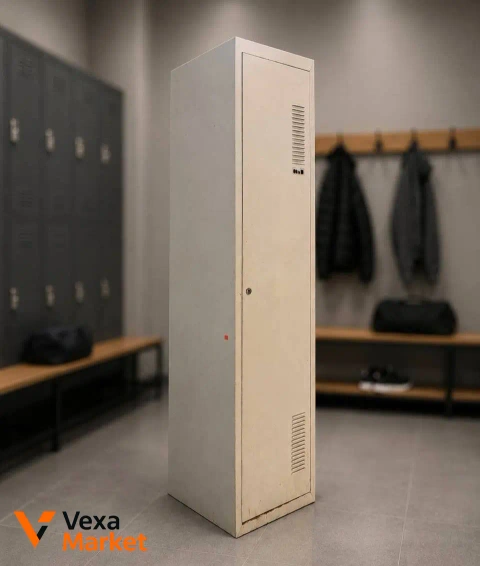 Металева шафа для одягу УХЛ-Маш ШОМ-300/1 уп