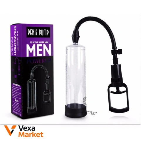 Вакуумна помпа PENIS PUMP POWERUP для чоловіків