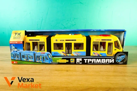 Іграшковий тролейбус "АвтоЕксперт" 60147 / 26487, масштаб 1:16