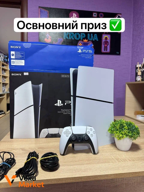 Sony PlayStation 5 Slim + Геймпад