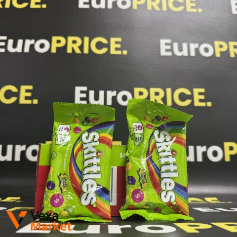 Цукерки Skittles (зелений) 38г