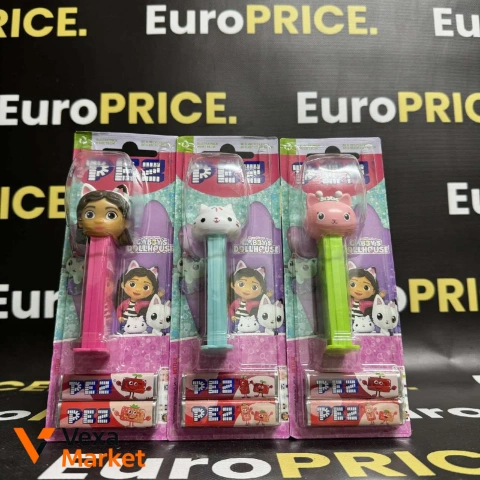 Іграшки з цукерками PEZ Серія Gabby's Dollhouse
